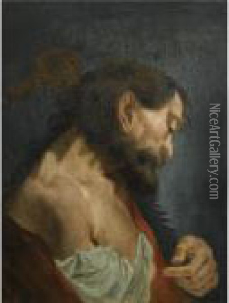 Saint Simon Zelotes Oil Painting - Giovanni Battista Piazzetta