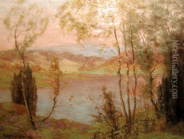 Waterview Oil Painting - Joseph Archibald Browne