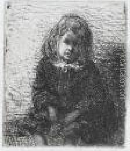 Little Arthur (kennedy 9) Oil Painting - James Abbott McNeill Whistler