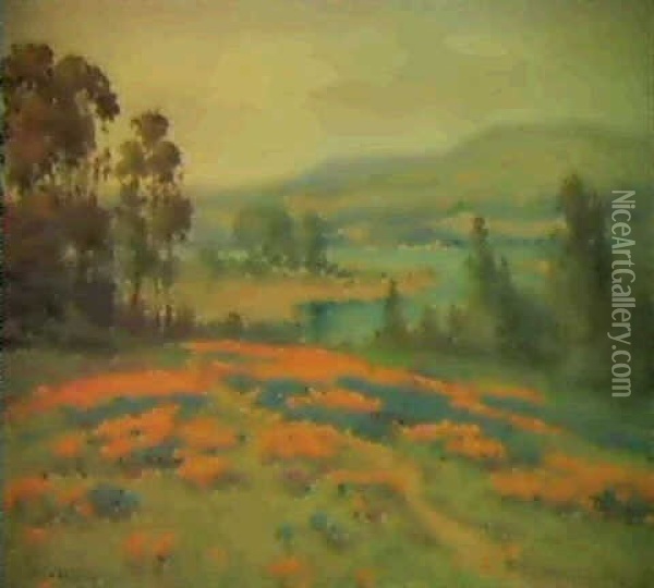Russian River Oil Painting - William Henry Jackson