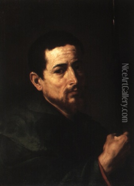 St. Jude Thaddeus Oil Painting - Jusepe de Ribera