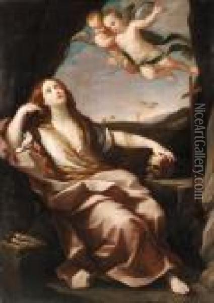 Reni, G.
The Penitent Magdalen Oil Painting - Guido Reni
