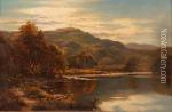 Bettws-y-coed Oil Painting - Henry Hillier Parker