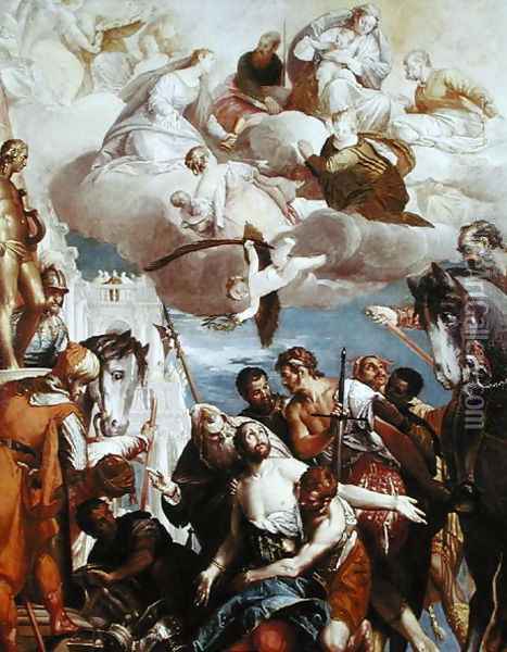 The Martyrdom of St. George Oil Painting - Paolo Veronese (Caliari)