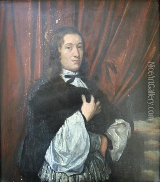 Portrait Of John Boys Oil Painting - Jacobus Levecq