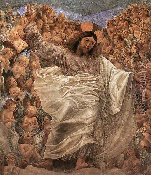 Triumphant Christ Oil Painting - Melozzo da Forli