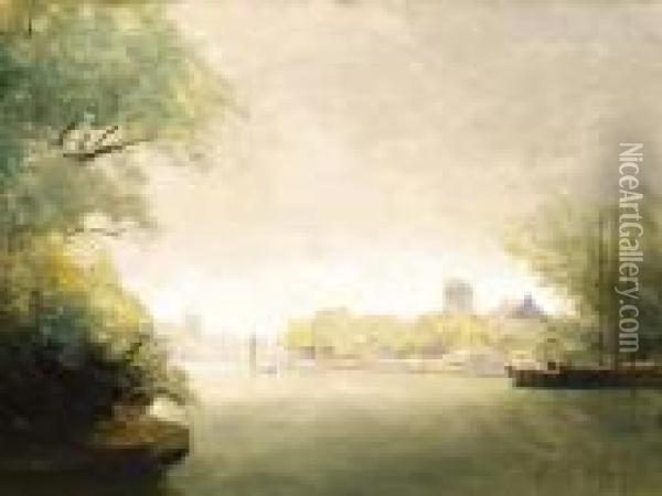 Zwolle Oil Painting - Gyula Hary