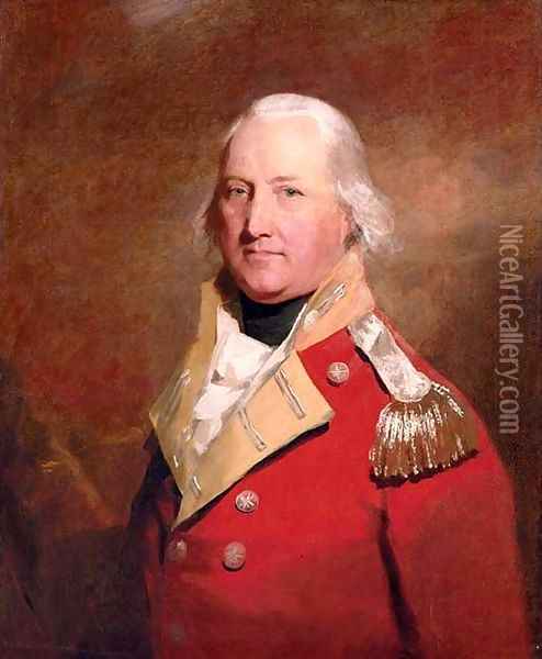 Portrait of Sir Andrew Cathcart, 4th Bt. of Carleton Oil Painting - Sir Henry Raeburn