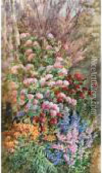 Rhododendron Oil Painting - Marian Ellis Rowan