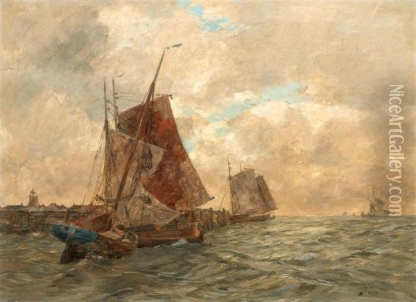 Marine. Oil Painting - Andreas Dirks