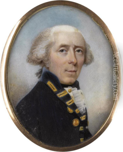 Portrait Of Admiral Skeffington Lutwidge Oil Painting - Philip Jean