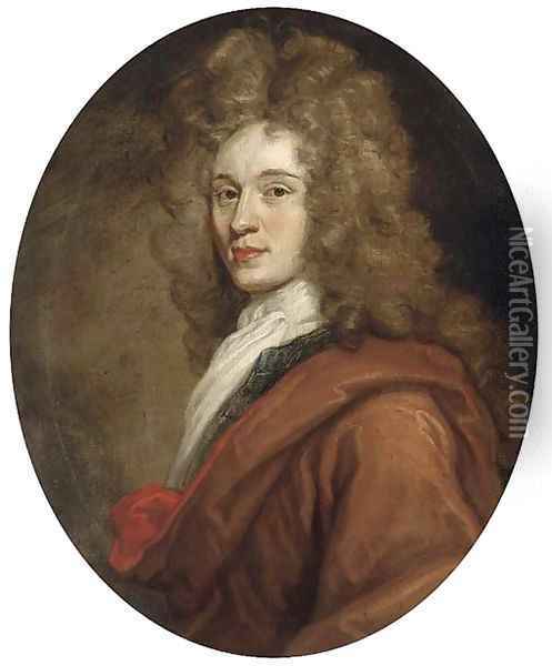Portrait of James Graham (1682-1742), 1st Duke of Montrose Oil Painting - Sir John Baptist de Medina