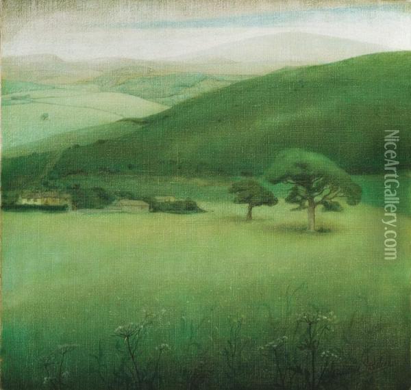 Wales Oil Painting - Valerius De Saedeleer