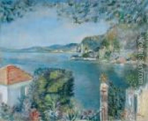Mittelmeerkuste Oil Painting - Lucien Adrion