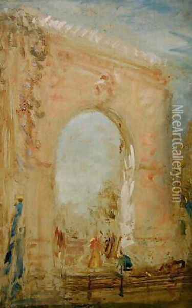 View of Venice Oil Painting - Felix Ziem