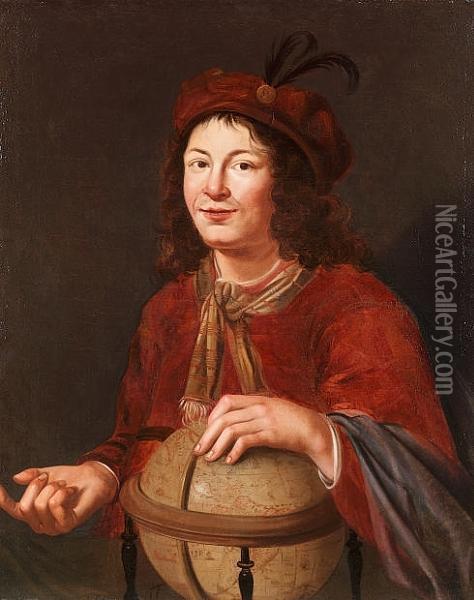 Democritus Oil Painting - Jacob Lois