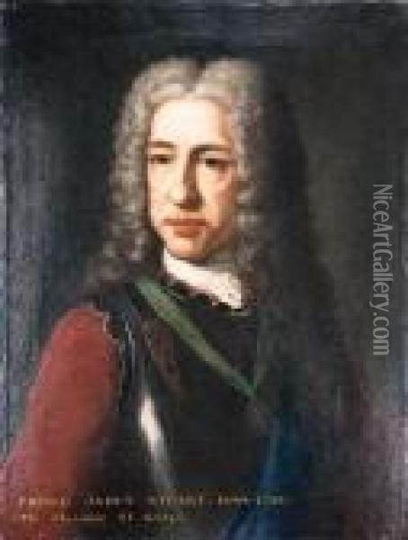 Portrait Of Prince James Francis Edward Stuart Oil Painting - Louis Gabriel Blanchet