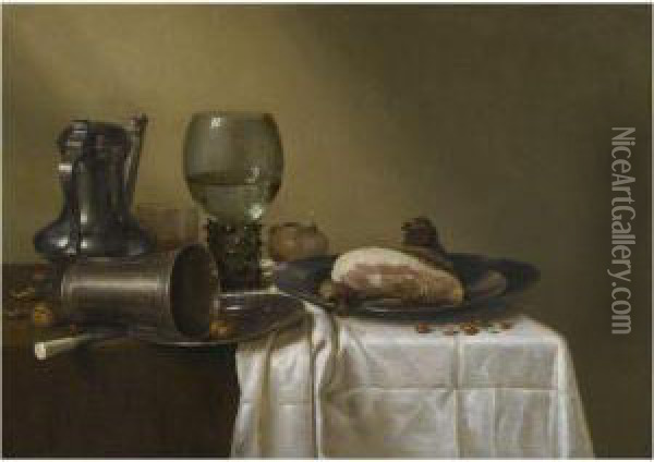 Still Life Oil Painting - Willem Claesz. Heda