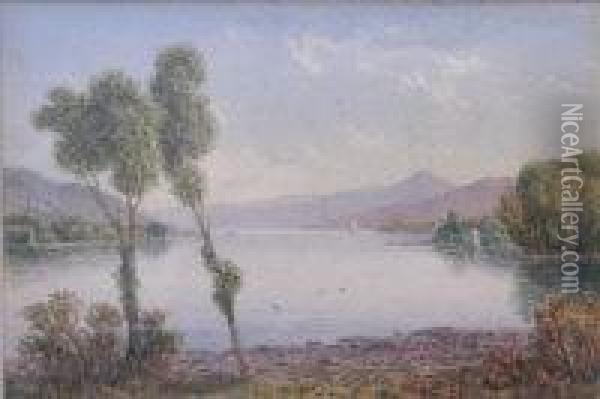 Coniston Lake Oil Painting - William Taylor Longmire