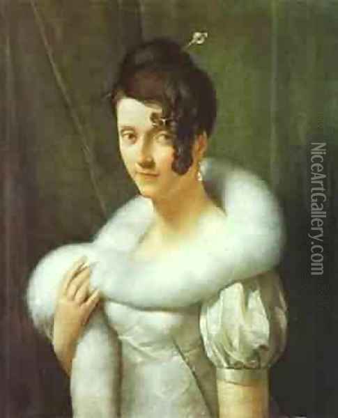 Portrait Of A Woman 1810 Oil Painting - Baron Francois Gerard