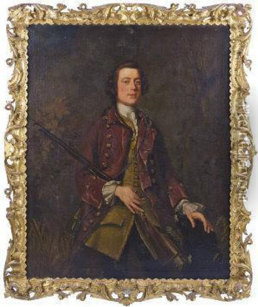 Portrait Of Henry King Oil Painting - Robert Hunter