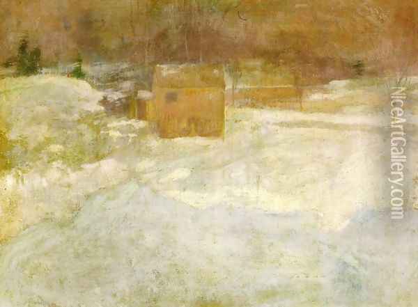 Winter Landscape3 Oil Painting - John Henry Twachtman