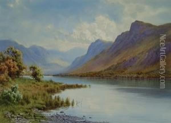 Wastwater Oil Painting - Edward Horace Thompson