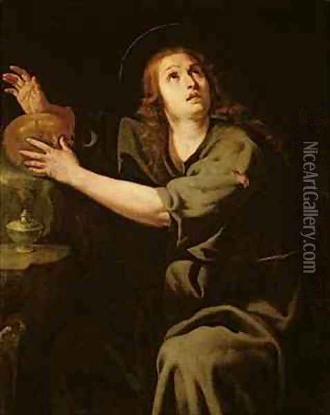 Mary Magdalene Oil Painting - Jeronimo Jacinto Espinosa