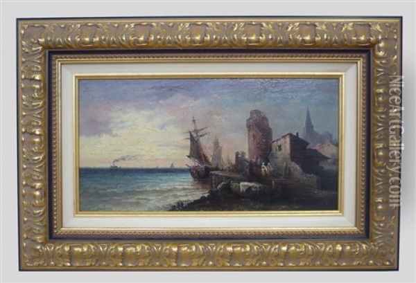 Bord De Mer Oil Painting - Ferdinand Bonheur