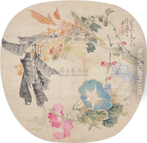 Flowers Oil Painting -  Sha Fu