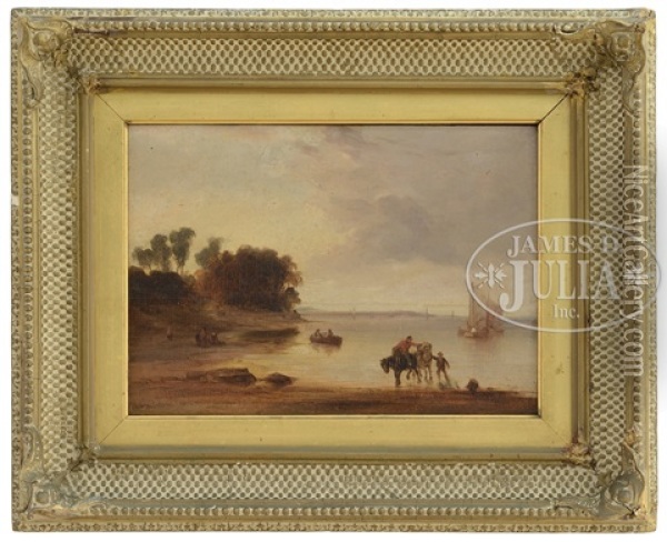 The Mouth Of The Yare Oil Painting - Copley Fielding