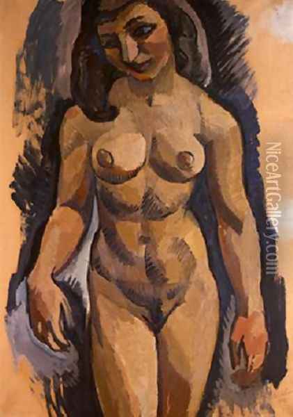 Nude Oil Painting - Roger de La Fresnaye