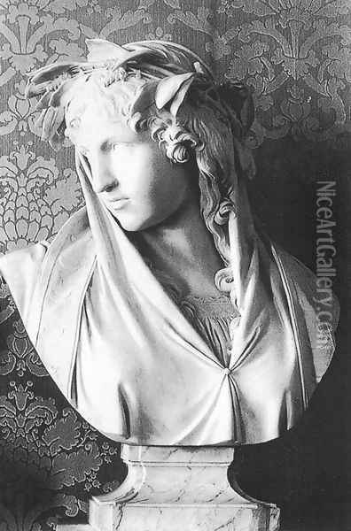 Iphigenia, Princess of Diana Oil Painting - Rene-Michel Slodtz