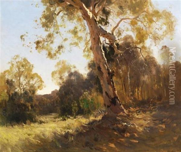 Bushland Oil Painting - Theodore Penleigh Boyd
