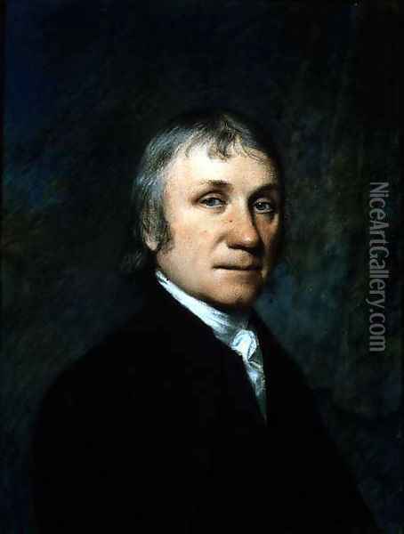 Dr. Joseph Priestley, c.1790 Oil Painting - James Sharples