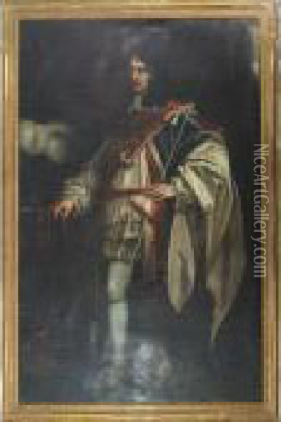 Thomas Wriothesley 4th Earl Of Southampton (1607-1667) Oil Painting - Sir Peter Lely