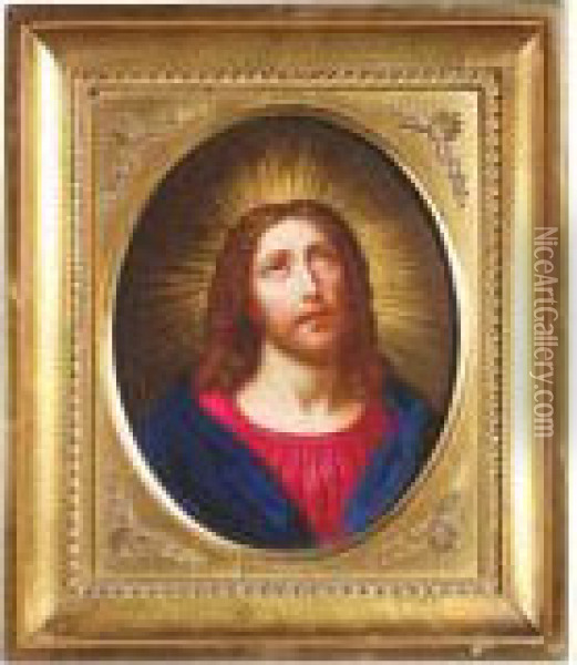 Christ In Prayer Oil Painting - Carlo Dolci