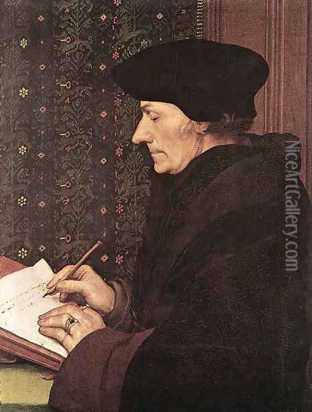 Erasmus 1523 Oil Painting - Hans Holbein the Younger