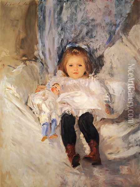 Ruth Sears Bacon Oil Painting - John Singer Sargent
