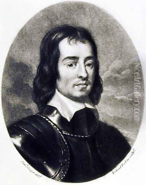 Colonel Robert Lilburne (1613-65) illustration from Portraits of Characters Illustrious in British History Oil Painting - Samuel Cooper