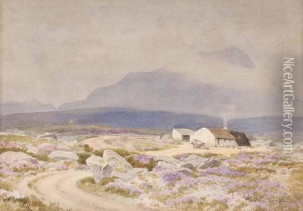 Muckish 
 Donegal Oil Painting - Joseph Carey Carey