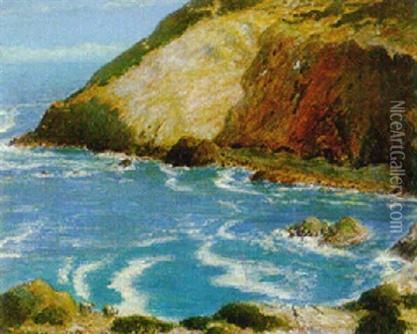 North Coast Oil Painting - Robert James Enraght Moony