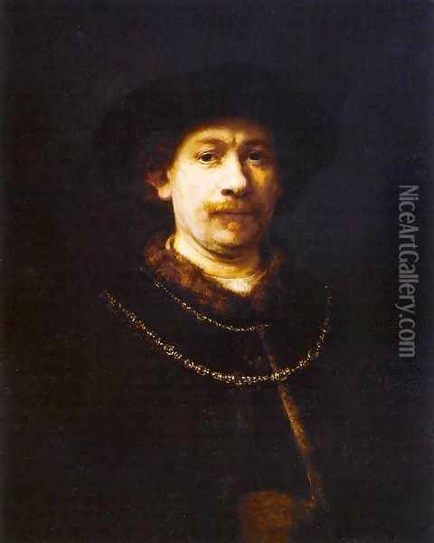 Self-Portrait 4 Oil Painting - Rembrandt Van Rijn