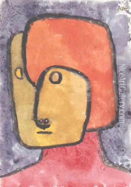 Praetendent Oil Painting - Paul Klee