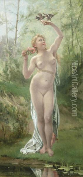 Venus Oil Painting - Emile Meyer