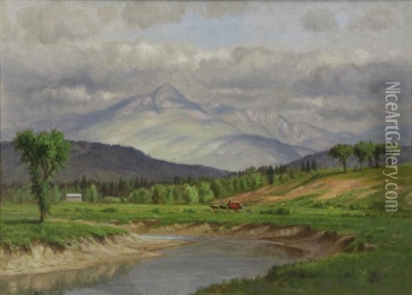Mt Chocorua Oil Painting - George E. Candee