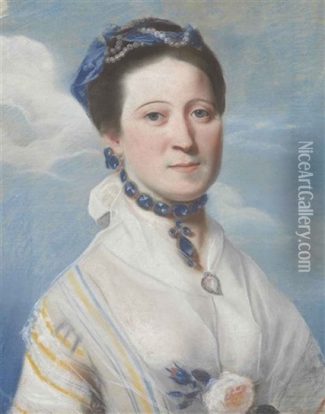 Mrs. George Turner Oil Painting - John Singleton Copley