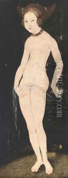 Venus 3 Oil Painting - Lucas The Elder Cranach