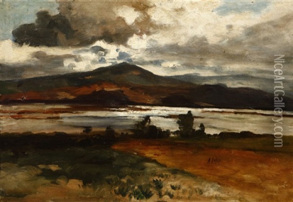 Lake Chapala, Mexico Oil Painting - August Loehr