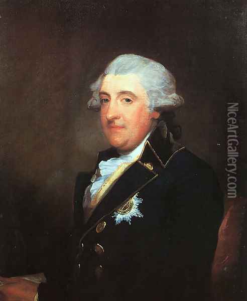 The Duke of Leinster 1787 Oil Painting - Gilbert Stuart